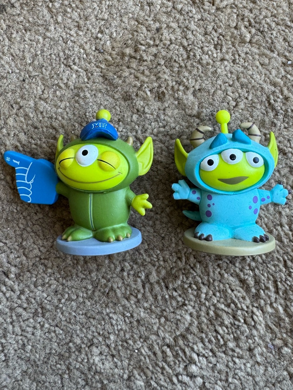 Disney Pixar Alien Remix Mike Wazowski &  Sulley Figures